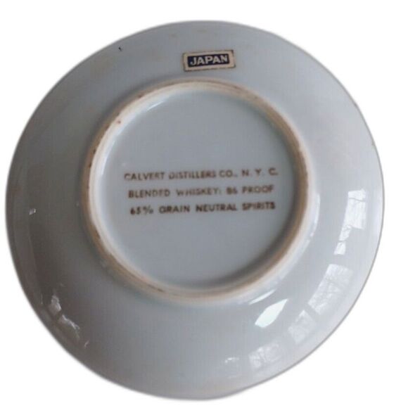 Vintage 1980s Bird Collection Small Plates by Calvert Reserve Whiskey - Picture 9 of 10